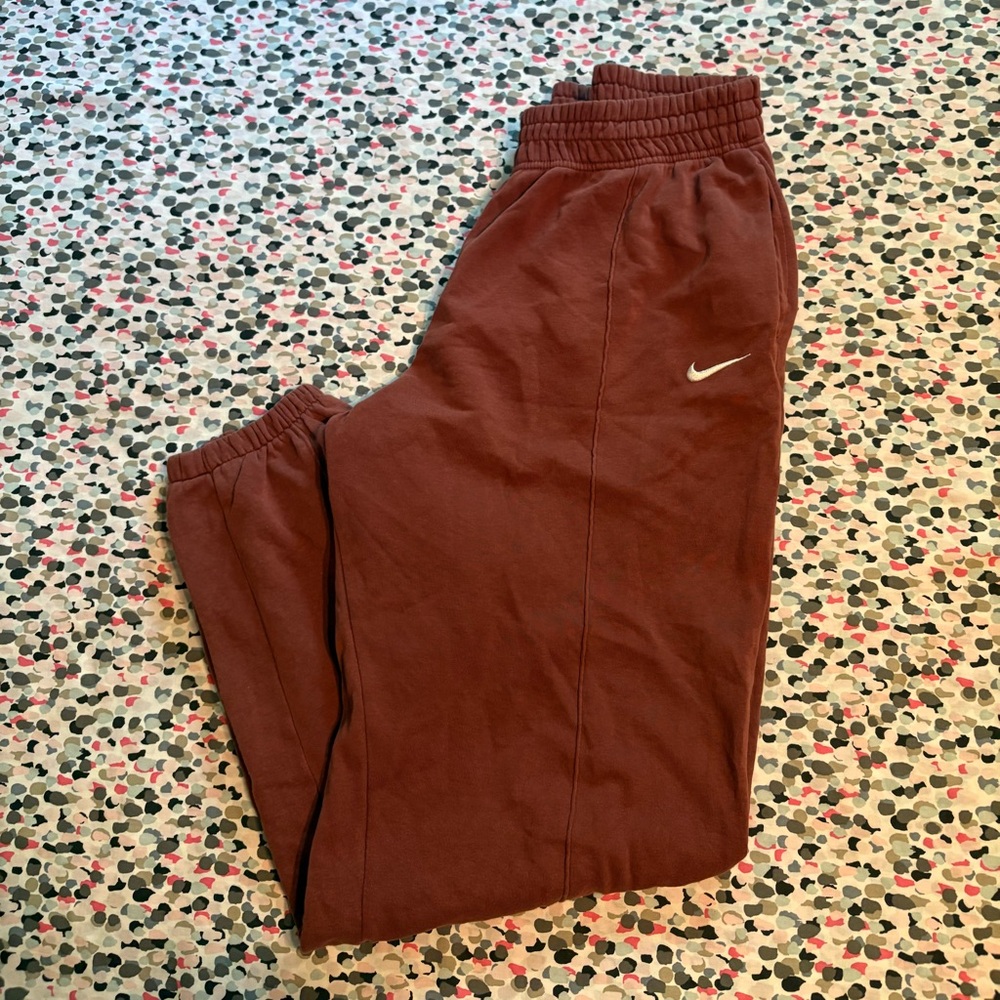 Nike Burgundy Sweatpants